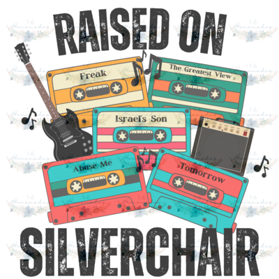 Digital PNG File - Raised On Silverchair