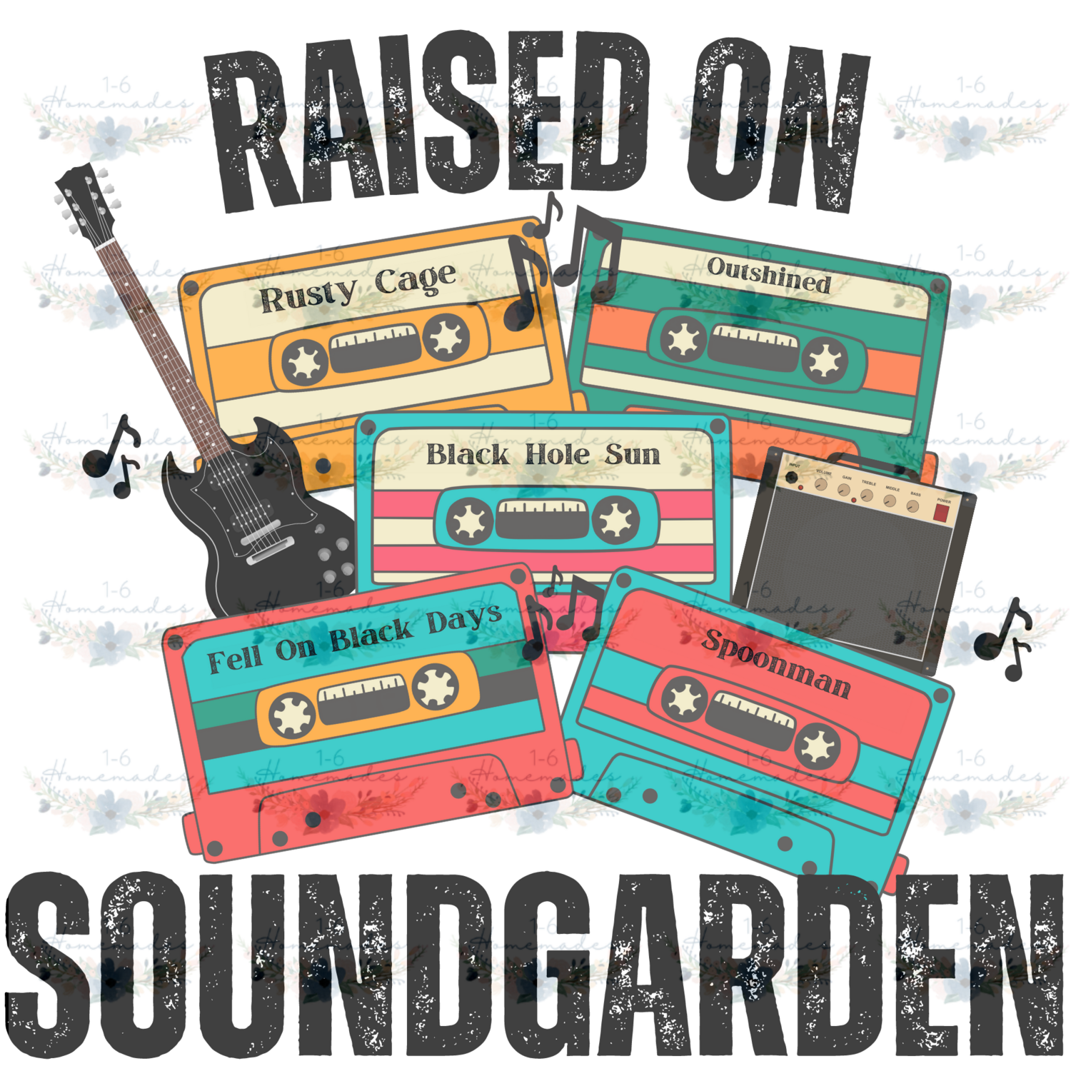 Digital PNG File - Raised On Soundgarden