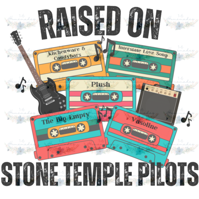 Digital PNG File - Raised On Stone Temple Pilots