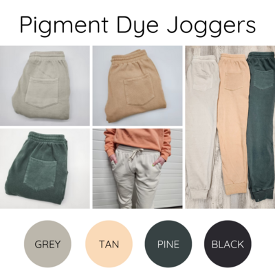 Pigment Dye Joggers