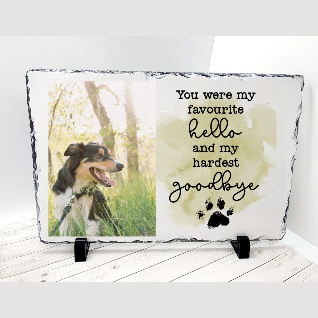 Personalized Photo Slate