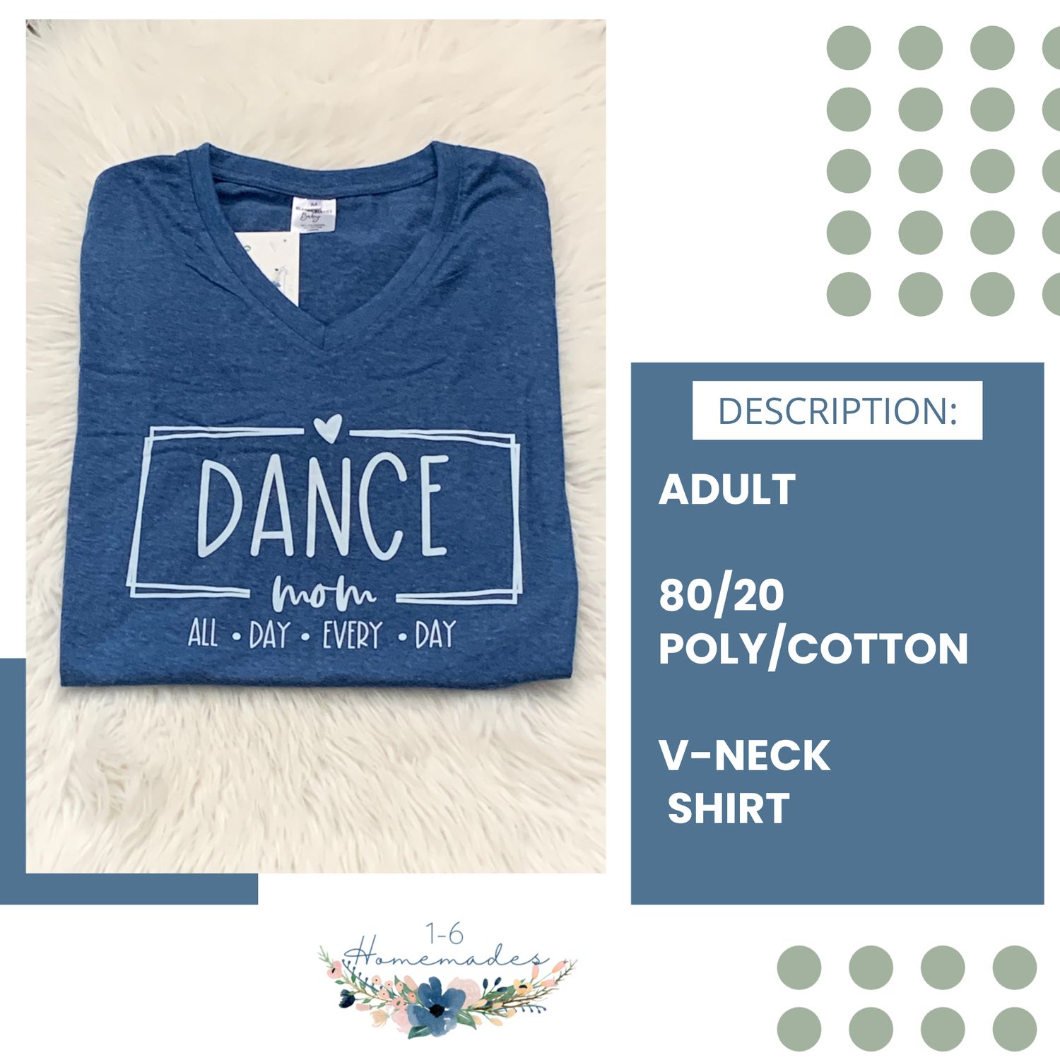 Dance Mom (All Day Every Day) V-neck - Adult