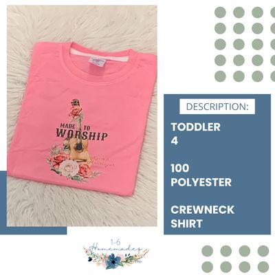 Raise a Hallelujah Crewneck - Toddler 4