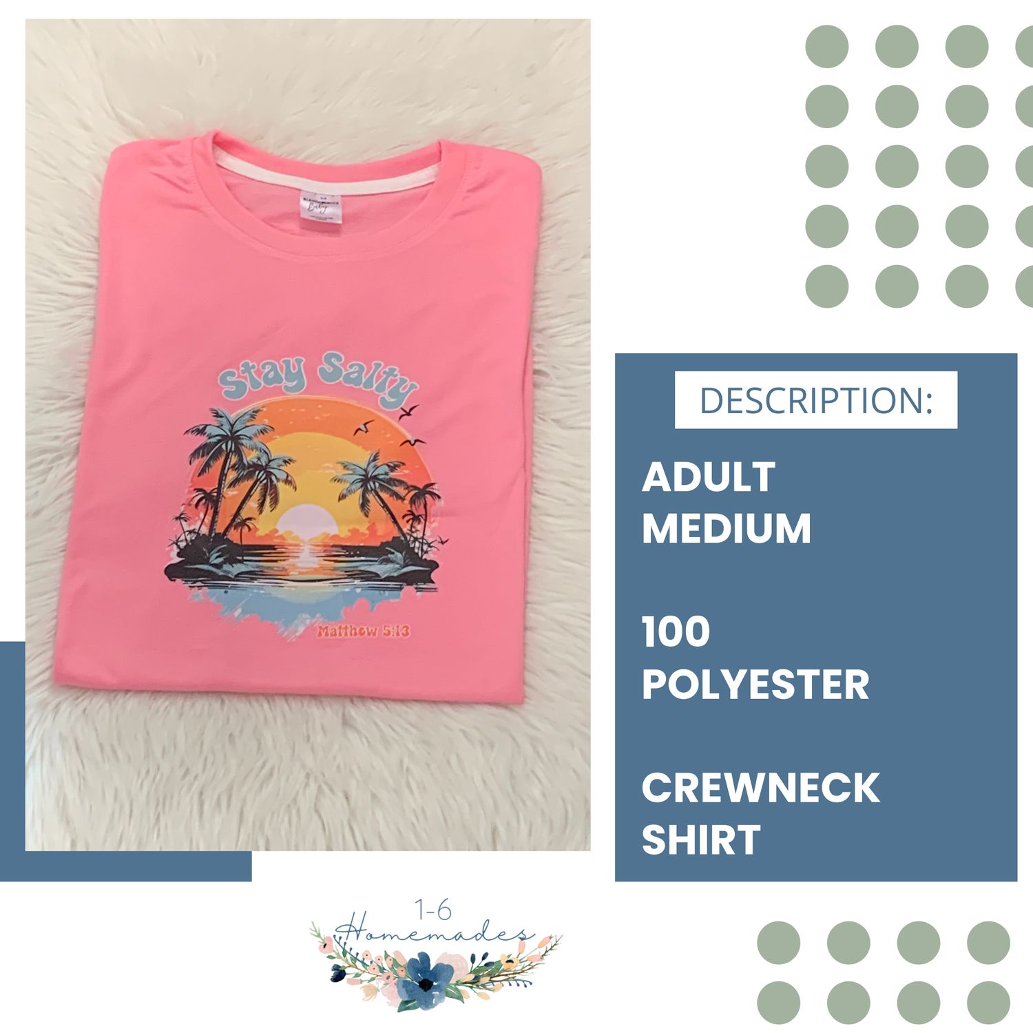 Stay Salty Crewneck - Adult Medium