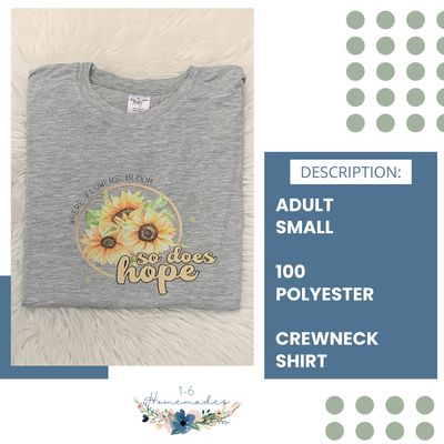 Where Flowers Bloom Crewneck - Adult Small