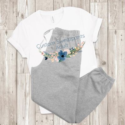 Custom Sweatpants - Adult