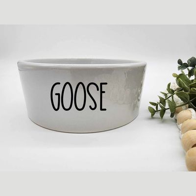 Personalized Pet Bowl