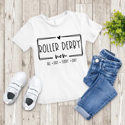 Roller Derby Mom Heart