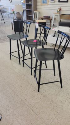 Set of 3 counter stools