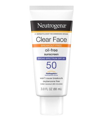 Clear Face 50 SPF