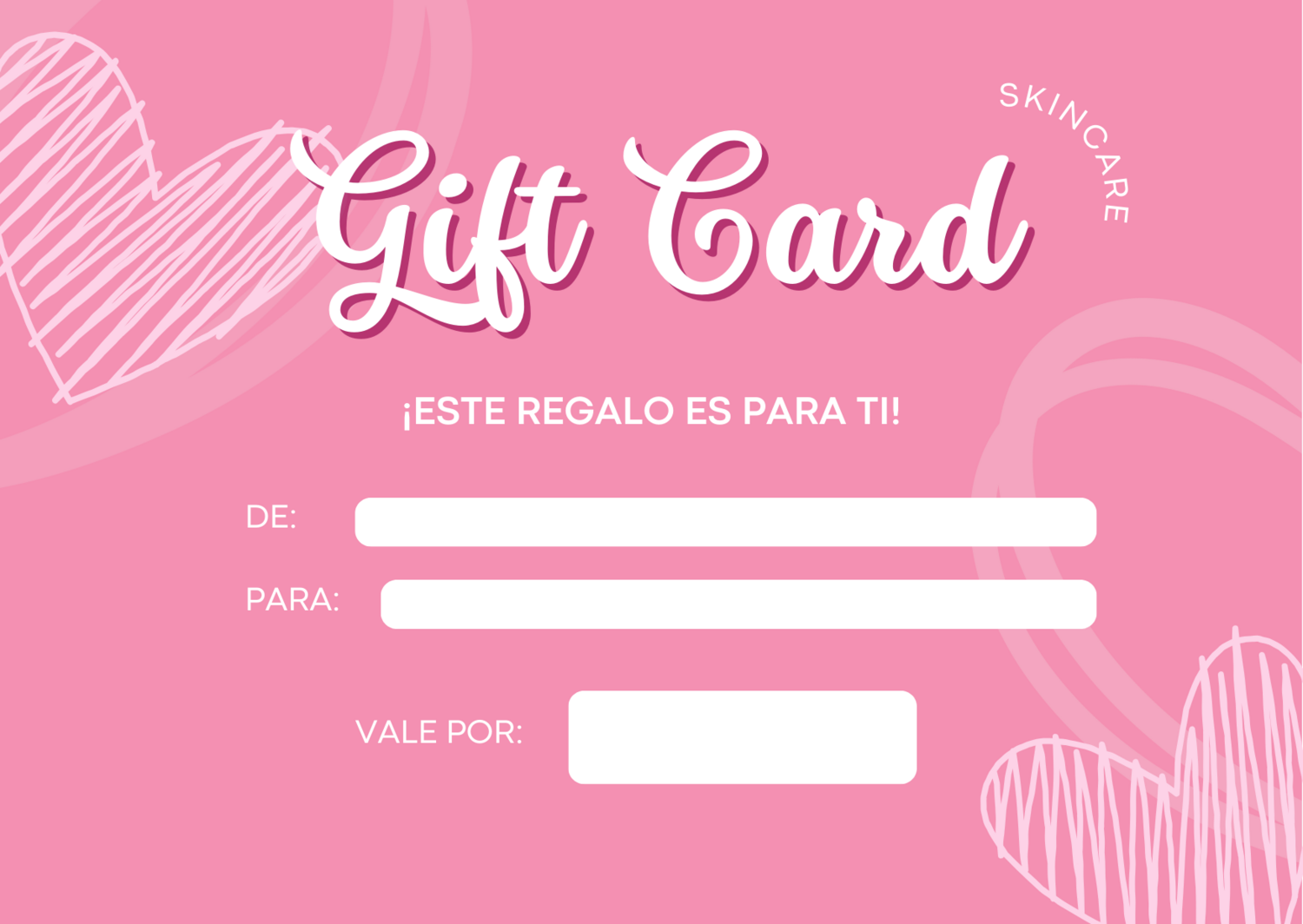 Tarjeta Regalo
