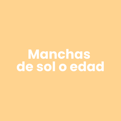 Manchas Sol o Edad