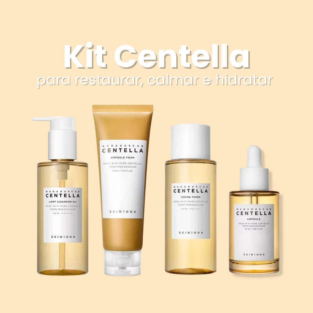 Kit Centella para restaurar, calmar e hidratar