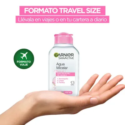 GARNIER- Agua Micelar Todo en 1 Mini 100 ml