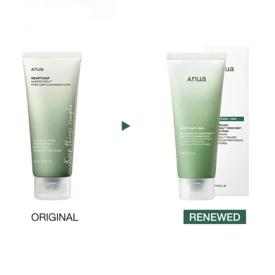 ANUA-  Heartleaf Quercetinol Pore Deep Cleansing Foam + BHA