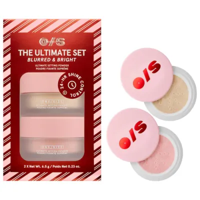 ONE/SIZE by Patrick Starrr Ultimate Blurring Setting Powder Blurred &amp; Bright Travel Duo