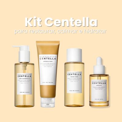 Kit Centella para restaurar, calmar e hidratar