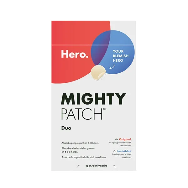 Mighty Patch Duo para Acne Hero 12u