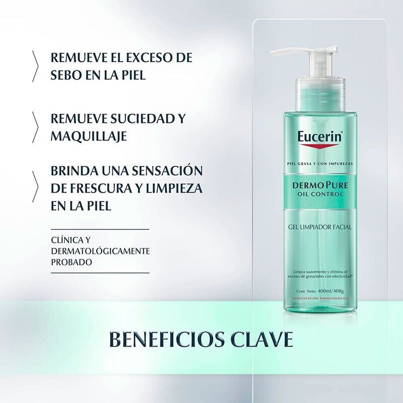 EUCERIN - DermoPure Gel Limpiador Facial