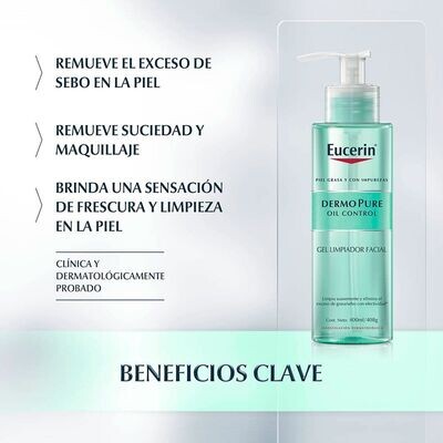 EUCERIN - DermoPure Gel Limpiador Facial