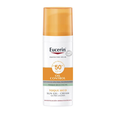 EUCERIN- Oil Control Antibrillo Toque Seco SIN COLOR FPS 50+ EUCERIN- Oil Control Antibrillo Toque Seco SIN COLOR FPS 50+