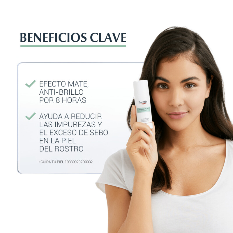 EUCERIN-  Dermopure Fluido Facial Matificante