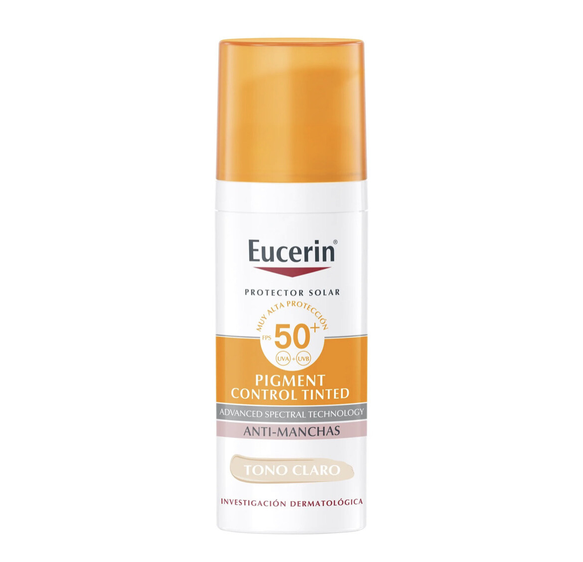 EUCERIN- Pigment Control Antimanchas Fps+50 Con Color