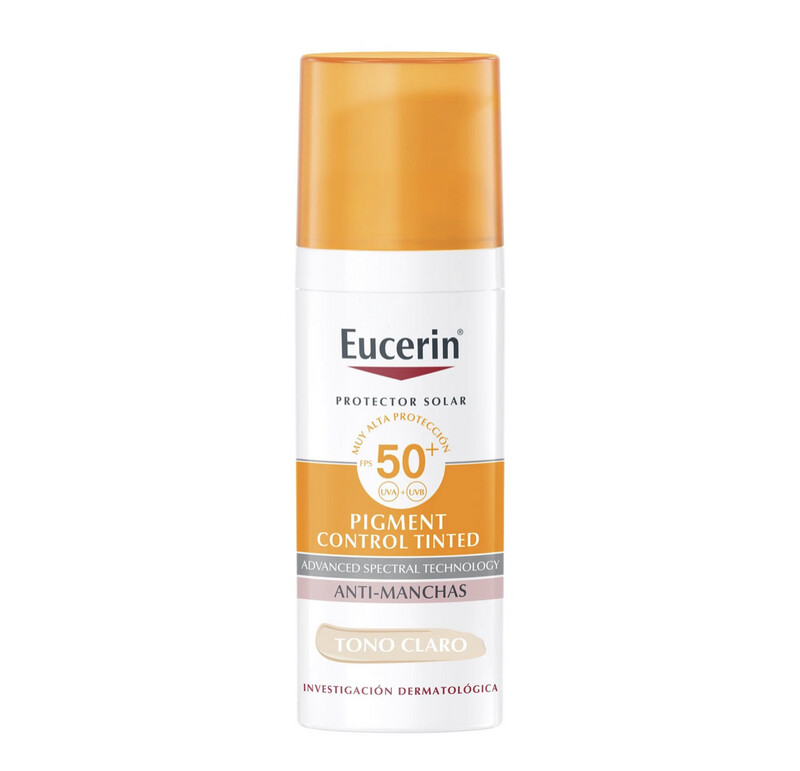 EUCERIN- Pigment Control Antimanchas Fps+50 Con Color