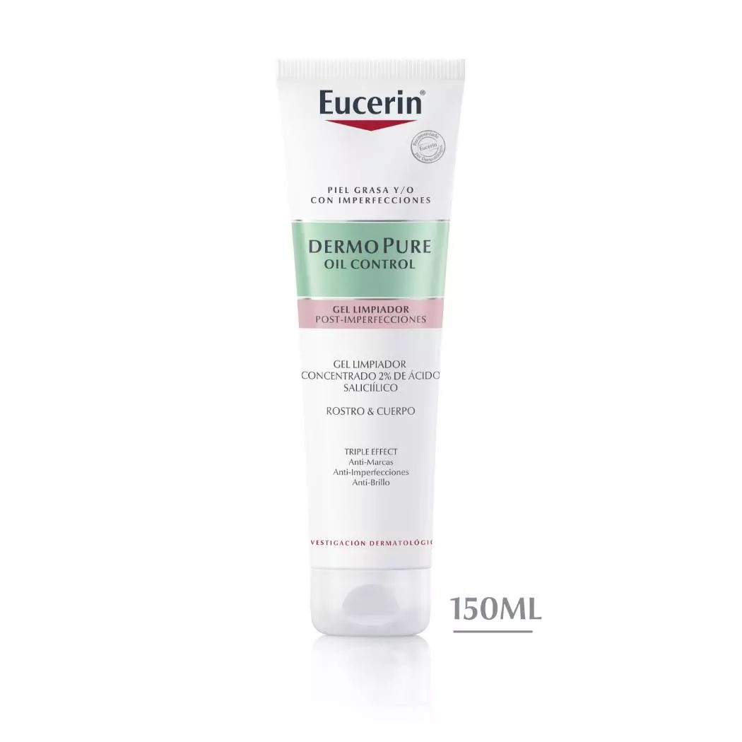 EUCERIN- Dermopure Gel Limpiador Triple Effect