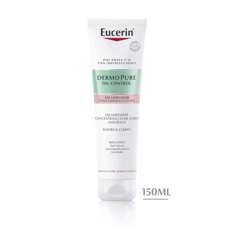 EUCERIN- Dermopure Gel Limpiador Triple Effect EUCERIN- Dermopure Gel Limpiador Triple Effect