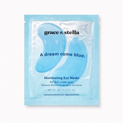 Illuminating Blue  Eye Masks - Parches para ojos