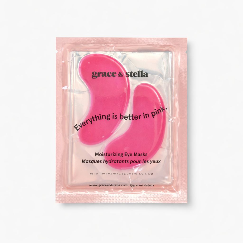 Moisturizing Pink Eye Masks - Parches para ojos