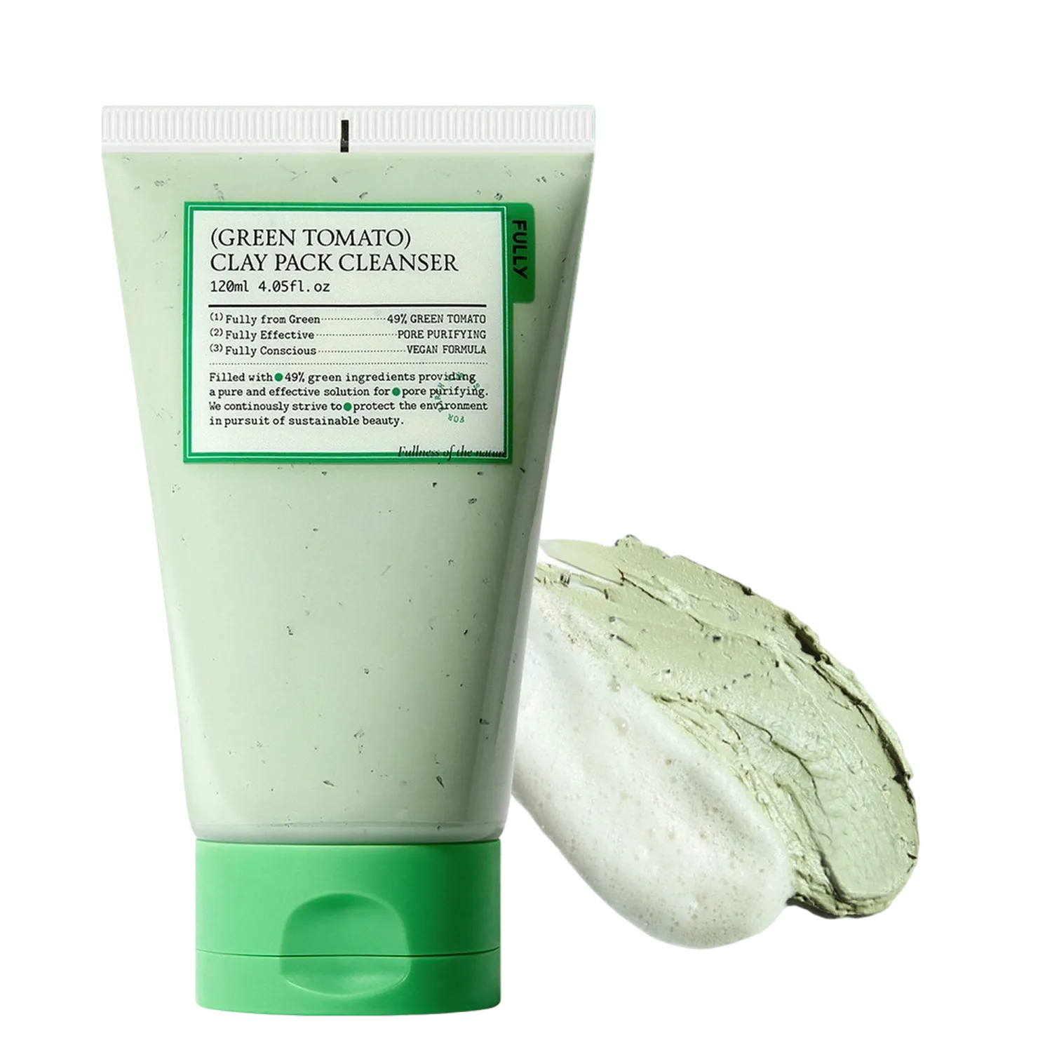 FULLY- Green Tomato Clay Mask Cleanser