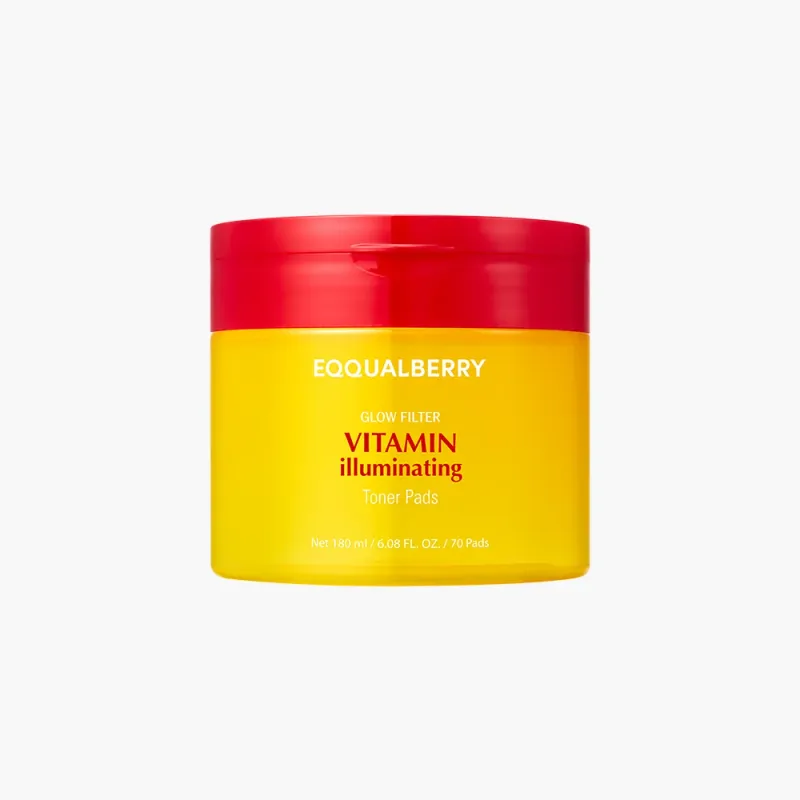 EQQUALBERRY – Vitamin illuminating Toner Pads