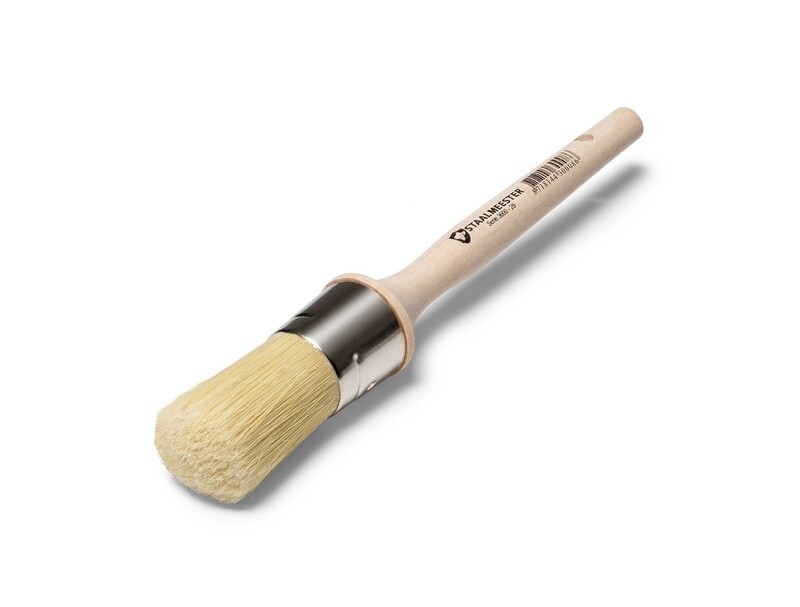 Staalmeester Brush - R - Round #20 Nat. Bristle (38mm)