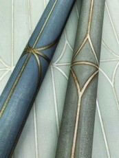 Pavilion Wallpaper in Warm Grey