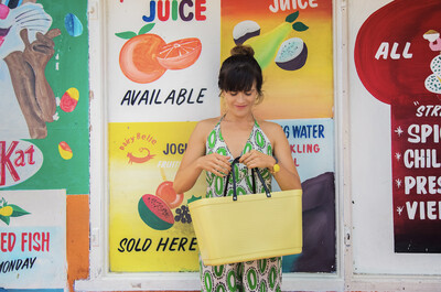 Large Lemon Hinza Bag