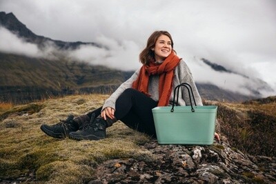 Large Olive Hinza Bag