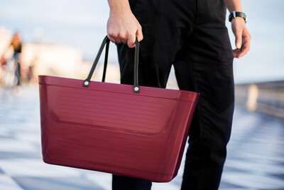 Large Maroon Hinza Bag