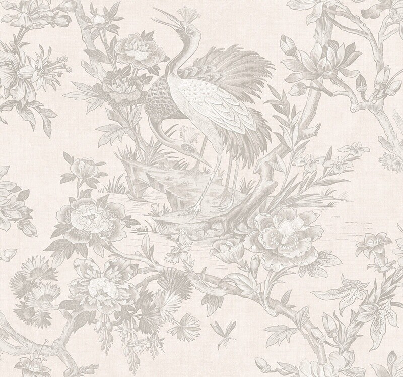 AF41300 Crane Toile in White