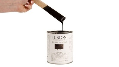Gel Stain and Topcoat - Black