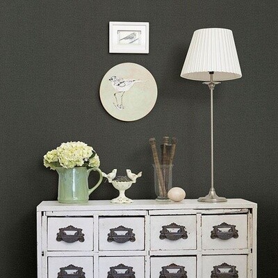 RIVER CHARCOAL LINEN TEXTURE