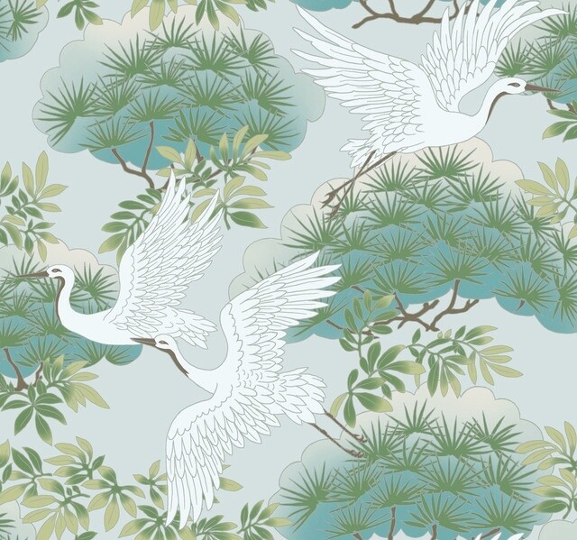 Sprig &amp; Heron, Colour: Tame Teal (AF6589)