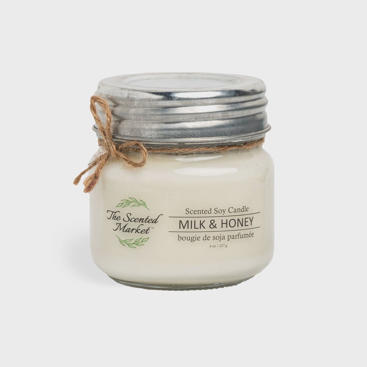 MILK &amp; HONEY Soy Wax Candle, Size: 8 oz