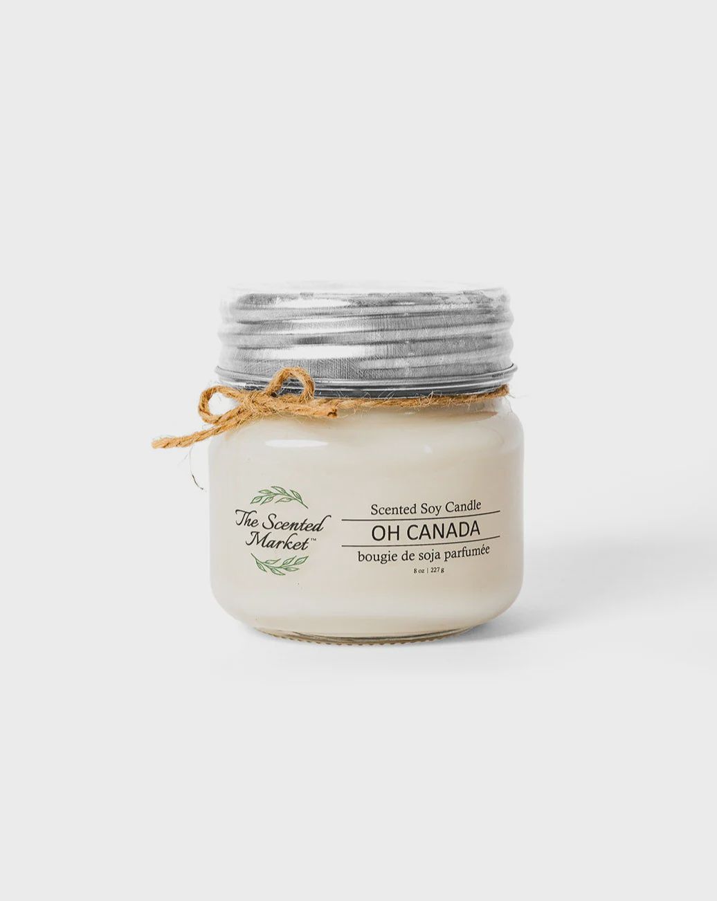OH CANADA Soy Wax Candle, Size: 8 oz