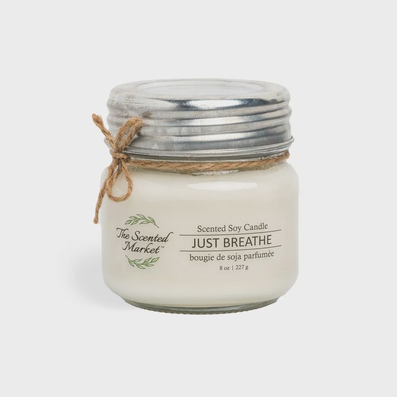 JUST BREATHE Soy Wax Candle