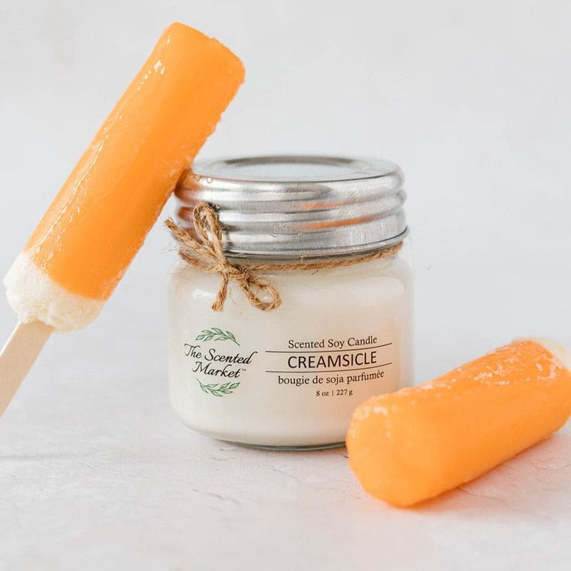 CREAMSICLE Soy Wax Candle