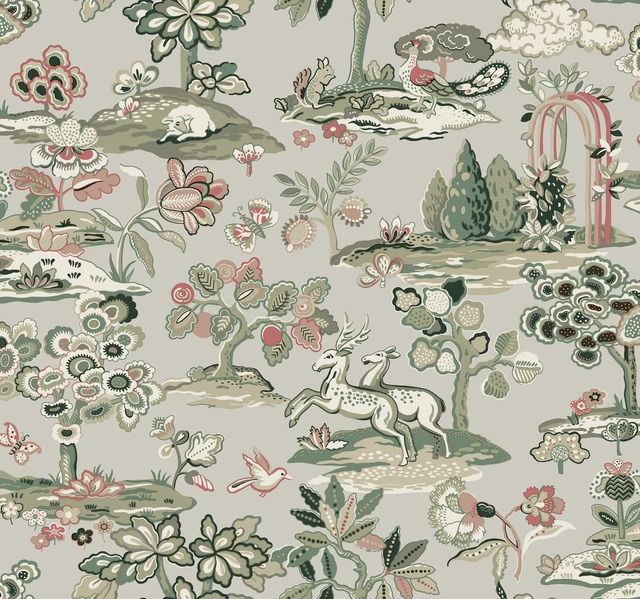 Kingswood, Taupe &amp; Coral