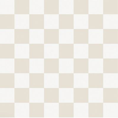 Checkmate, Beige (Peel &amp; Stick)