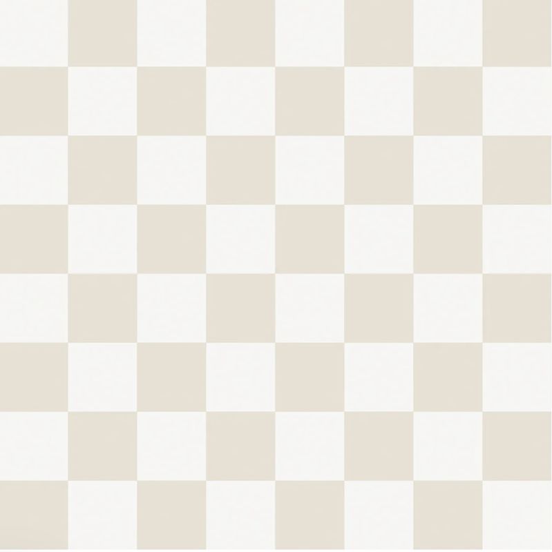 Checkmate, Beige (Peel &amp; Stick)